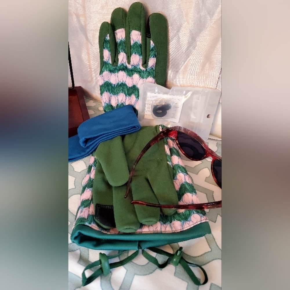 Gardening Bundle. Shades, Gloves Etc.